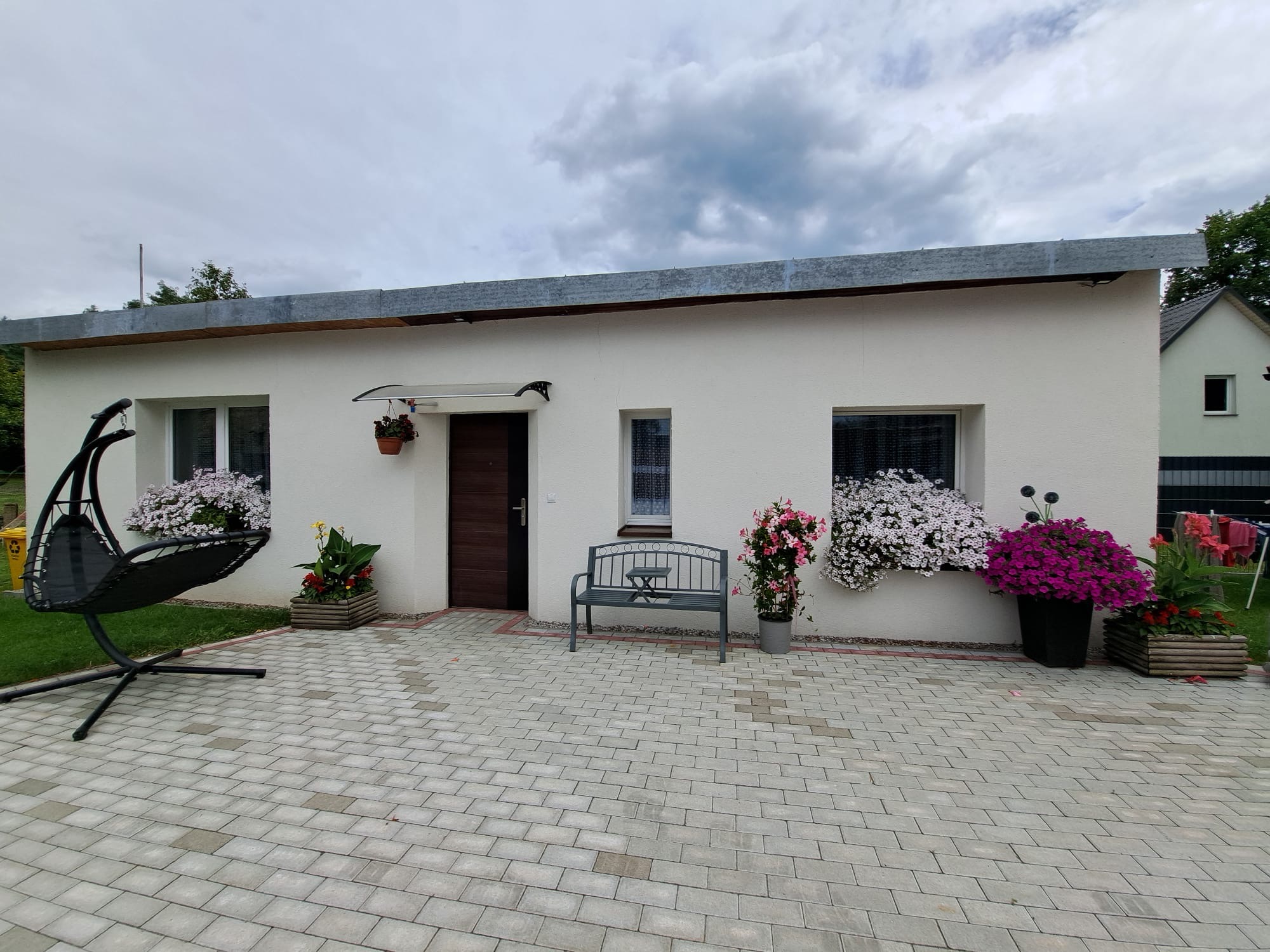 Budynek noclegowy Agroturystyki Namyślin – widok od zewnątrz